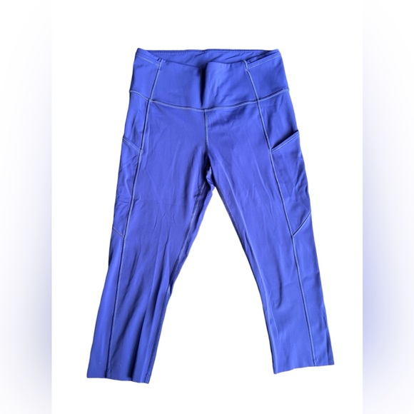 lululemon athletica Pants - Lululemon fast and free capri leggings, in excellent condition, size 8.